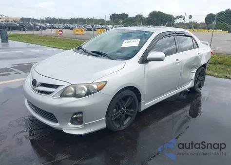 2013 Toyota Corolla S из США, поврежденный, VIN 5YFBU4EE6DP158718